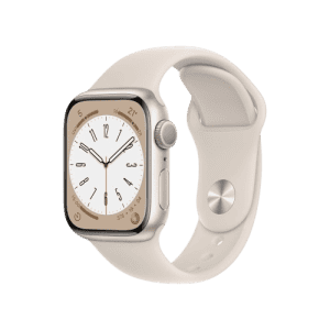 Apple Watch Series 8 | 45 mm | Starlight Sport Band | Starlight Aluminium Case | MNP23HN/A