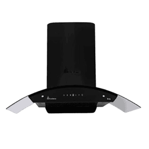 Pureflames AIR 90 Wall Mounted Chimney | Black