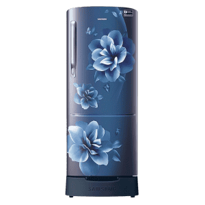 Samsung Single Door Refrigerator | 183 L | Camellia Blue | RR20C1823CU/HL