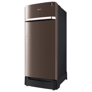 Samsung Direct Cool Single Door Refrigerator | 189 L | 5 Star | Luxe Brown | RR21C2H25DX/HL