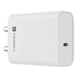Portronics Adapto 24 Type C Adapter | 24w | POR 1633 MSI