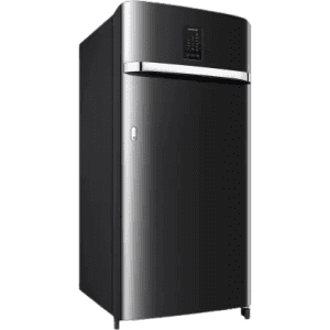 SAMSUNG 184 L Direct Cool Single Door 3 Star Refrigerator | RR21C2J23BX/HL | Luxe Black