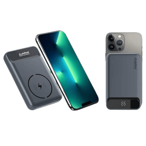 Stuffcool Magnetic Wireless Powerbank for iPhone | 10000mAH | Grey | PB9018W