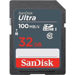 SanDisk 32Gb Ultra 100Mbs Sdhc Memory Card