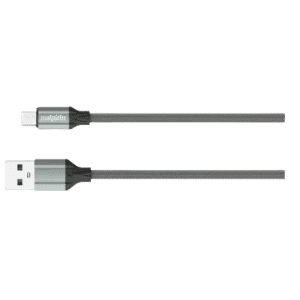 Salpido Micro USB Cable 2.4 A 1 m LS441 | Compatible with All Phones With Micro USB Port | Black