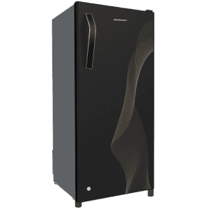 Kelvinator 190 litres 2 Star Single Door Refrigerator Refrigerator-KRD-A210BKG | Black