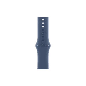 Apple Watch Series 10 | GPS | Cellular | 46mm | M/L |  Silver Aluminium Case With Sport Band | Denim Strap | MWY13HN/A