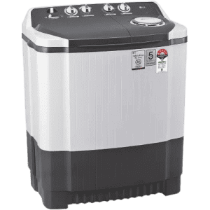 LG 7 kg Semi Automatic Top Load | P7020NGAZ | Grey, White