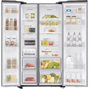 SAMSUNG 700 L Frost Free Side by Side Refrigerator | Ez Clean Steel | RS72R5011SL/TL
