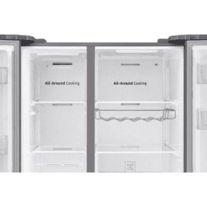 SAMSUNG 700 L Frost Free Side by Side Refrigerator | Ez Clean Steel | RS72R5011SL/TL