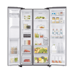 Samsung 676 L Side by Side Refrigerator | RS74R5101SL | Real Stainless