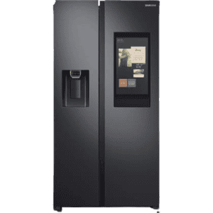 SAMSUNG 657 L Frost Free Side by Side Refrigerator | Gentle Black Matt | RS74T5F01B4/TL