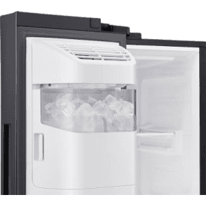 SAMSUNG 657 L Frost Free Side by Side Refrigerator | Gentle Black Matt | RS74T5F01B4/TL
