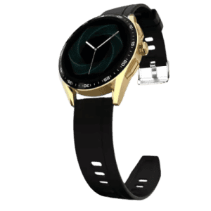fire boltt Invincible Plus 1.43"AMOLED Display | 4GB Internal Storage Games | Bluetooth Calling Smartwatch | Black Strap