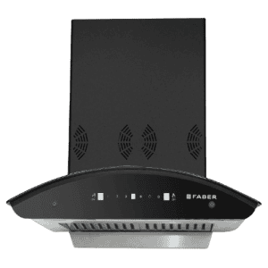 Faber Hood Premia 3D Plus Chimney| HC SC BK 90 | Black