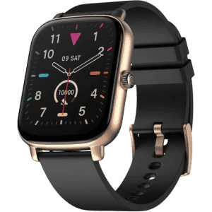 Noise Icon Buzz Smart Watch | 1.69 inch | Midnight Gold Strap
