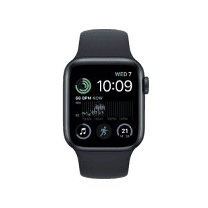 Apple Watch SE  | 2nd Gen 40 mm Midnight Aluminium Case with Midnight Sport Band | MNPL3HN/A