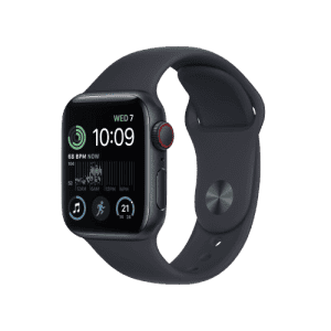 Apple Watch SE  | 2nd Gen 40 mm Midnight Aluminium Case with Midnight Sport Band | MNPL3HN/A