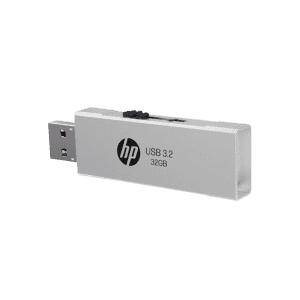 HP 818w |  32GB  | USB 3.2 | Flash Drive | Silver Metal