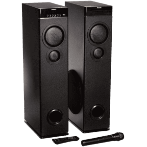 Philips Audio SPA9080B/94  Bluetooth Multimedia Tower Speakers | Black