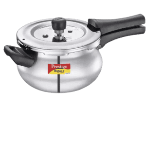 Prestige Deluxe Alpha Svachh | 20267 | Induction Bottom Pressure Cooker | 3L