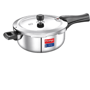 Prestige Svachh Triply 3.5 L Induction Bottom Pressure Cooker | Aluminium | Stainless Steel