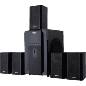 IMPEX 5.1 FUSION 140 W Portable Bluetooth Home Theatre | Black, 5.1 Channel