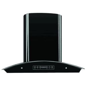 Pureflames Turbo 60 Kitchen Chimney | Black