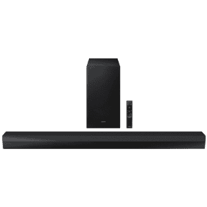 Samsung  Bluetooth Soundbar | 400 W | Dolby Soundbar |  Black | HW B750D