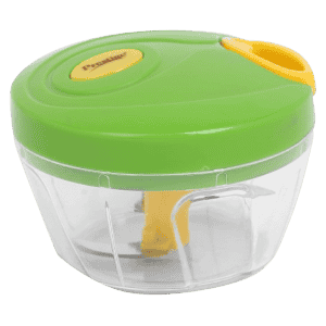 Prestige PVC 7.0 Veggie Cutter with 3 Stainless Steel Blades | 450 ml | Green