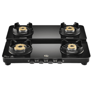 HINDWARE KA COOKTOP ALVERIO DPLX  4B AI | GAS STOVE