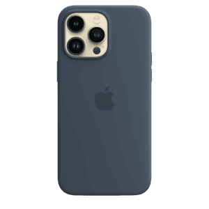 Apple iPhone 14 Pro Max Silicone Case with MagSafe | Storm Blue