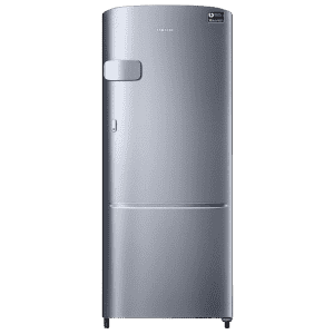 Samsung 183L 3 Star Inverter Direct-Cool Single Door Refrigerator | RR20C1Y23S8/HL | Elegant Inox
