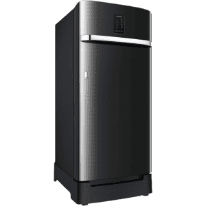 SAMSUNG 189 L Frost Free Single Door 4 Star Refrigerator  | Luxe Black | RR21C2F24BX/HL