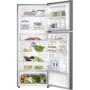 SAMSUNG 363 Litres 2 Star Frost Free Double Door Convertible Refrigerator | RT39C5532SL/HL | Real Stainless