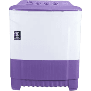 Godrej 7.5 kg Semi Automatic Top Load | WS EDGE CLS 7.5 PN2 M ROPL | White Purple