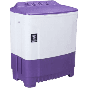 Godrej 7.5 kg Semi Automatic Top Load | WS EDGE CLS 7.5 PN2 M ROPL | White Purple