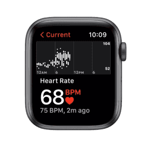 Apple Watch SE | 44 mm | Aluminium Case with Midnight Sport Band GPS | Space Grey