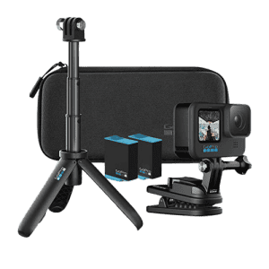 GOPRO  HERO 10 | GO PRO WITH TRIPOD/MOUNT AND BATTERY BUNDLE LP | BLACK