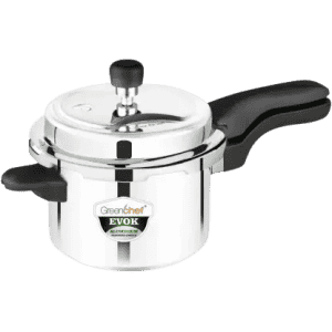 Greenchef Evok  | Strong Aluminium Pressure Cooker | 5 L