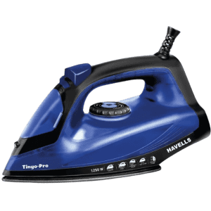 Havells Tinyo Pro Steam Iron | 1250 W | Blue