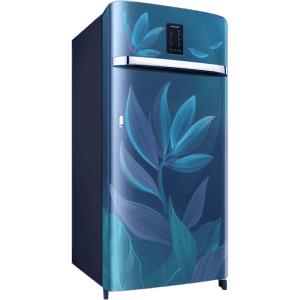 SAMSUNG 189 L Frost Free Single Door 5 Star Refrigerator  | Paradise Bloom Blue | RR21C2E259U/HL