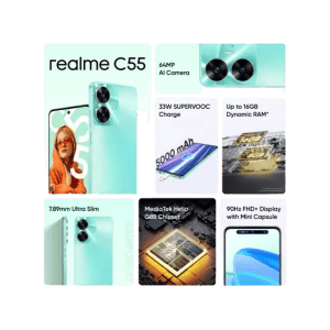 realme C55 | 8 GB / 128 GB | Rainforest