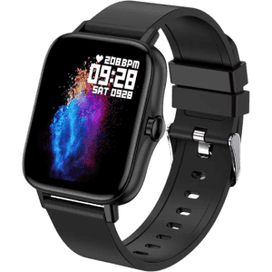 MuvAudio Muvtrend Smartwatch | Black Strap