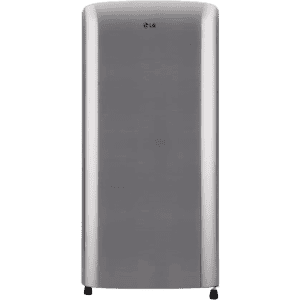 LG Direct Cool Single Door Refrigerator | 185 L | 3 Star | Shiny Steel | GL-B201APZD