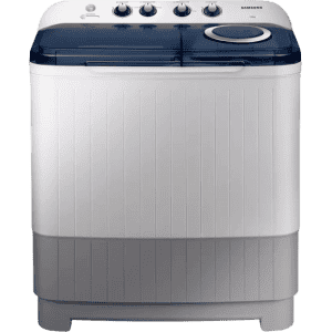 SAMSUNG Semi Automatic Top Load |  7 kg | WT70M3200HB/TL | White, Blue, Grey