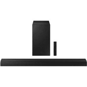 Samsung  Bluetooth Soundbar | HW-A550 Wireless Subwoofer | 410 W Bluetooth Soundbar | Black