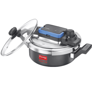 Prestige  Flip-on Mini 2 L Induction Bottom Pressure Cooker | Hard Anodized