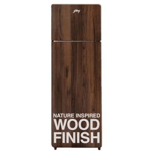 Godrej | RT EONVOGUE 310B RI |272 L | 2 Star | Wood Finish | Double Door Refrigerator | Walnut Wood