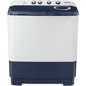 SAMSUNG | 9.5 kg | 5 Star | WT95A4200LL/TL | Hexa Storm Pulsator | Air Turbo Drying | Semi Automatic | Top Load Washing Machine | White,Blue